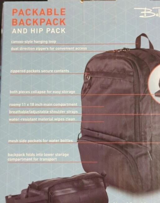 Hip backpack brands cheap