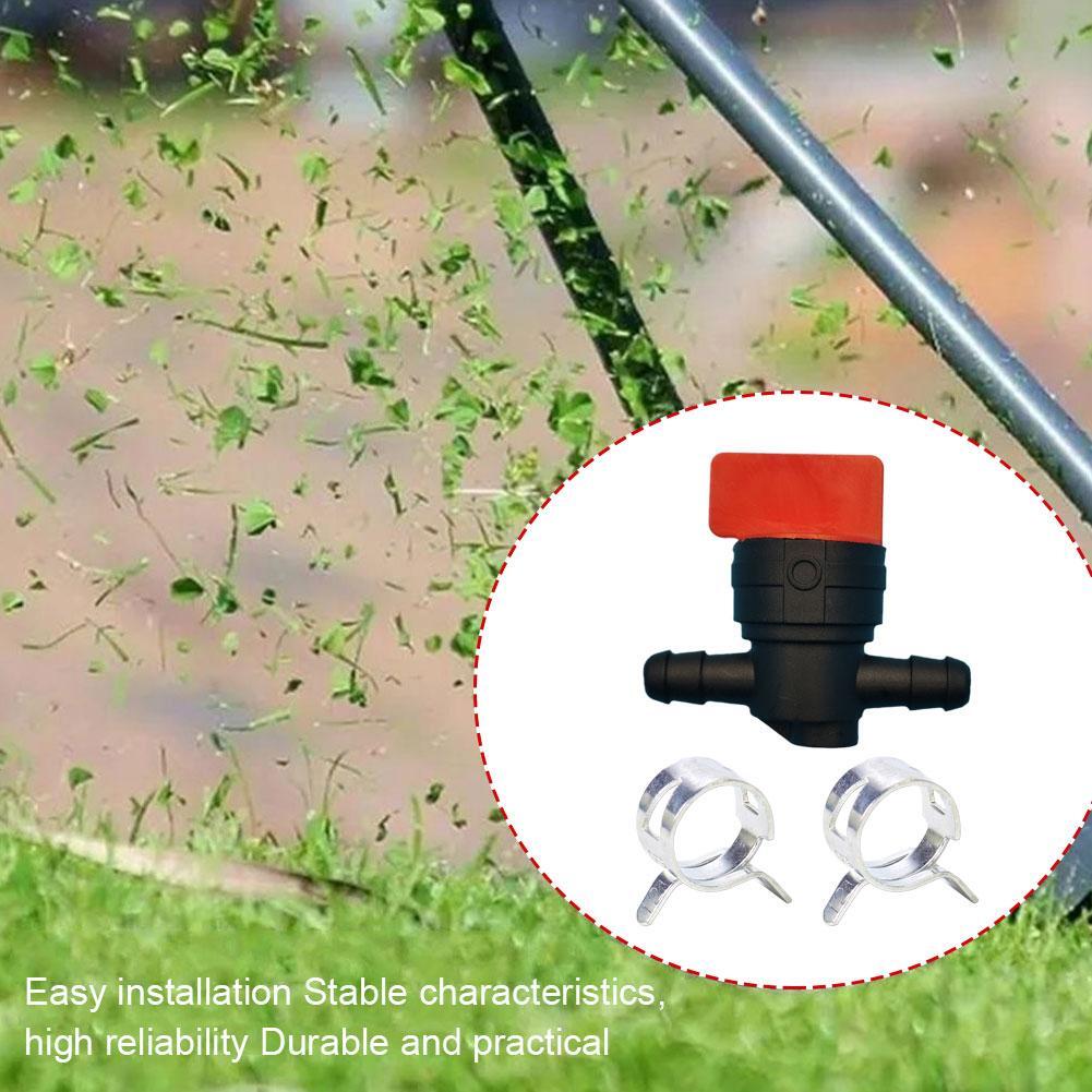 NEW Universal 8mm Kunststoff Benzinhahn/Benzinhahn Für 1/4 ID Rohr