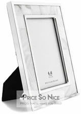 Pottery Barn Mother of Pearl Frame - 4x6 - MSRP $59 - NEW/IMPERFECTONS