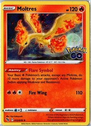 Moltres 012/078 Pokémon GO