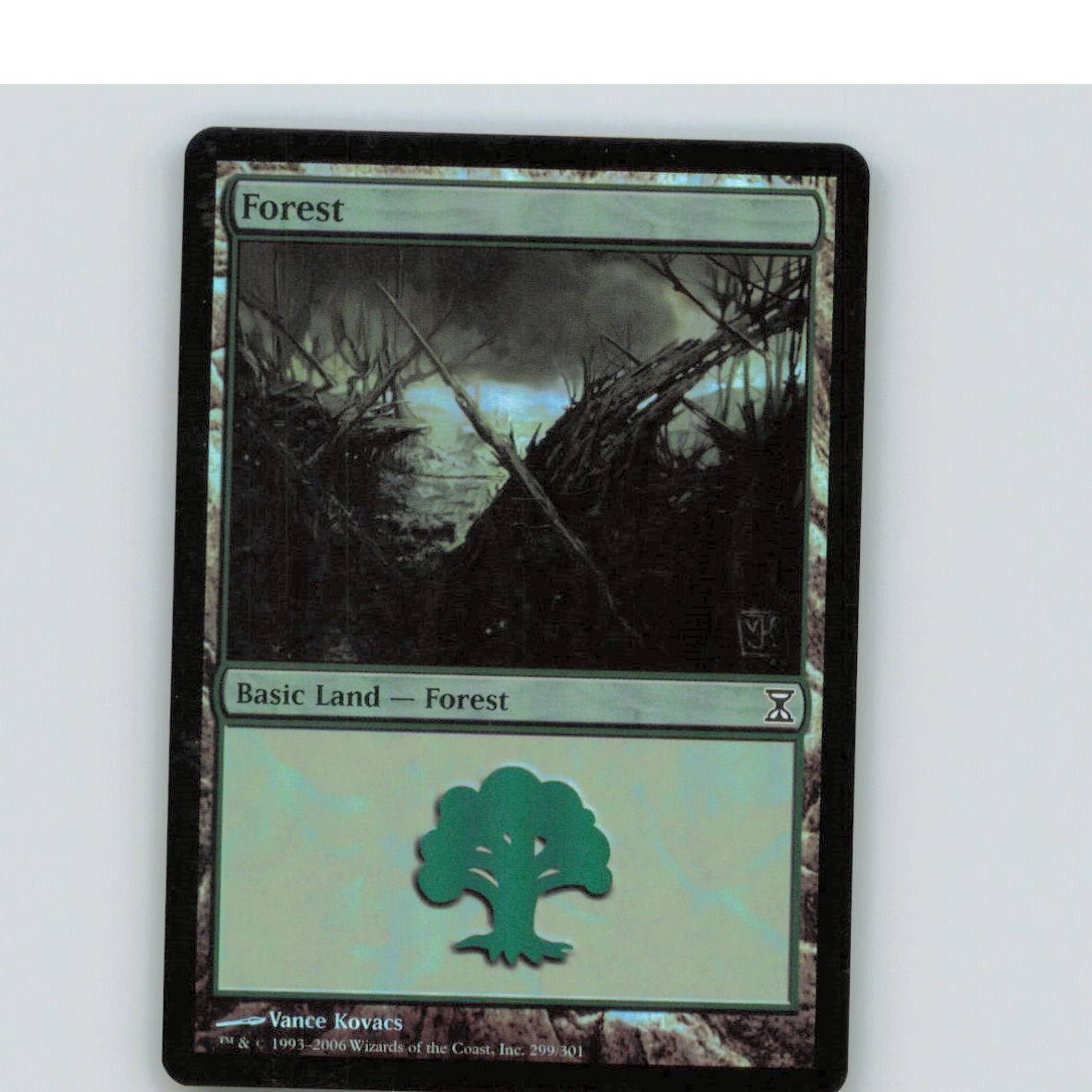 FOREST (299) 299 LAND TIME SPIRAL MAGIC: THE GATHERING FOIL LP