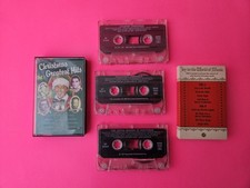 Vintage Christmas Music Cassette Tapes Lot Of 4