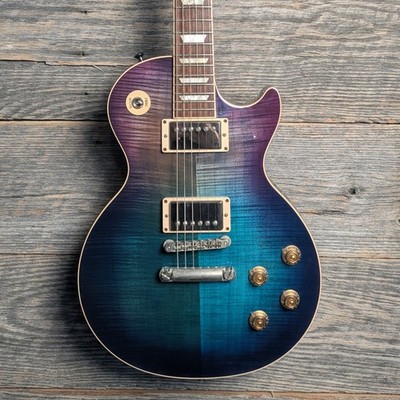 Used Gibson Les Paul Traditional Plus - Blueberry Burst w/OHSC