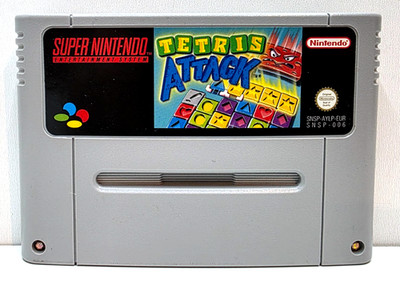Tetris Attack - Super Nintendo / SNES - PAL - Nur Modul - Ohne OVP - Klassiker