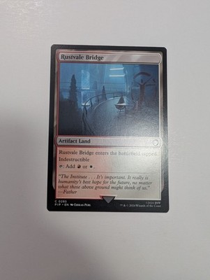 MTG - Rustvale Bridge - Fallout (PIP) NM/M Condition