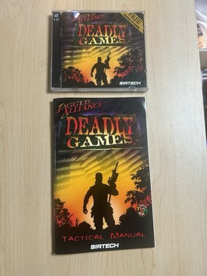 Jagged Alliance Deadly Games PC Game Big Box SirTech