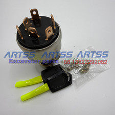 307 311 312 Ignition Switch 6 Wires With 7Y-3918 for Caterpillar CAT Excavator