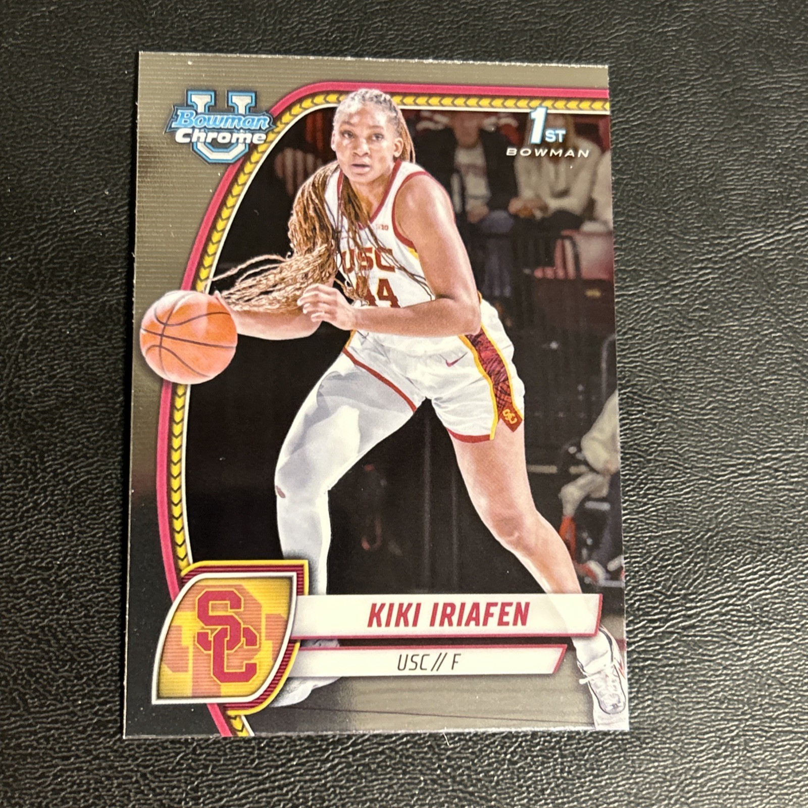 2024-25 Bowman University Chrome - Kiki Iriafen #47 (RC)