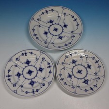 Royal Copenhagen Blue Fluted Plain - 2 Desser...