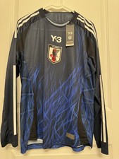 Brand New Japan 2024 Y-3 Player Issue Long Sleeve Jersey Shirt Kit Adidas Match