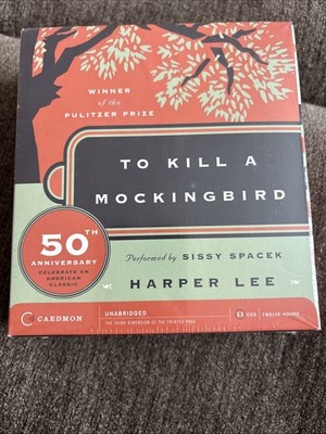 To Kill A Mockingbird - Harper Lee - Audio Book -NEW/SEALED-Sissy Space 11 CDs
