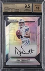 2016 PANINI PRIZM ROOKIE AUTO PRIZM DAK PRESCOTT ROOKIE RC BGS 9.5 AUTO 10