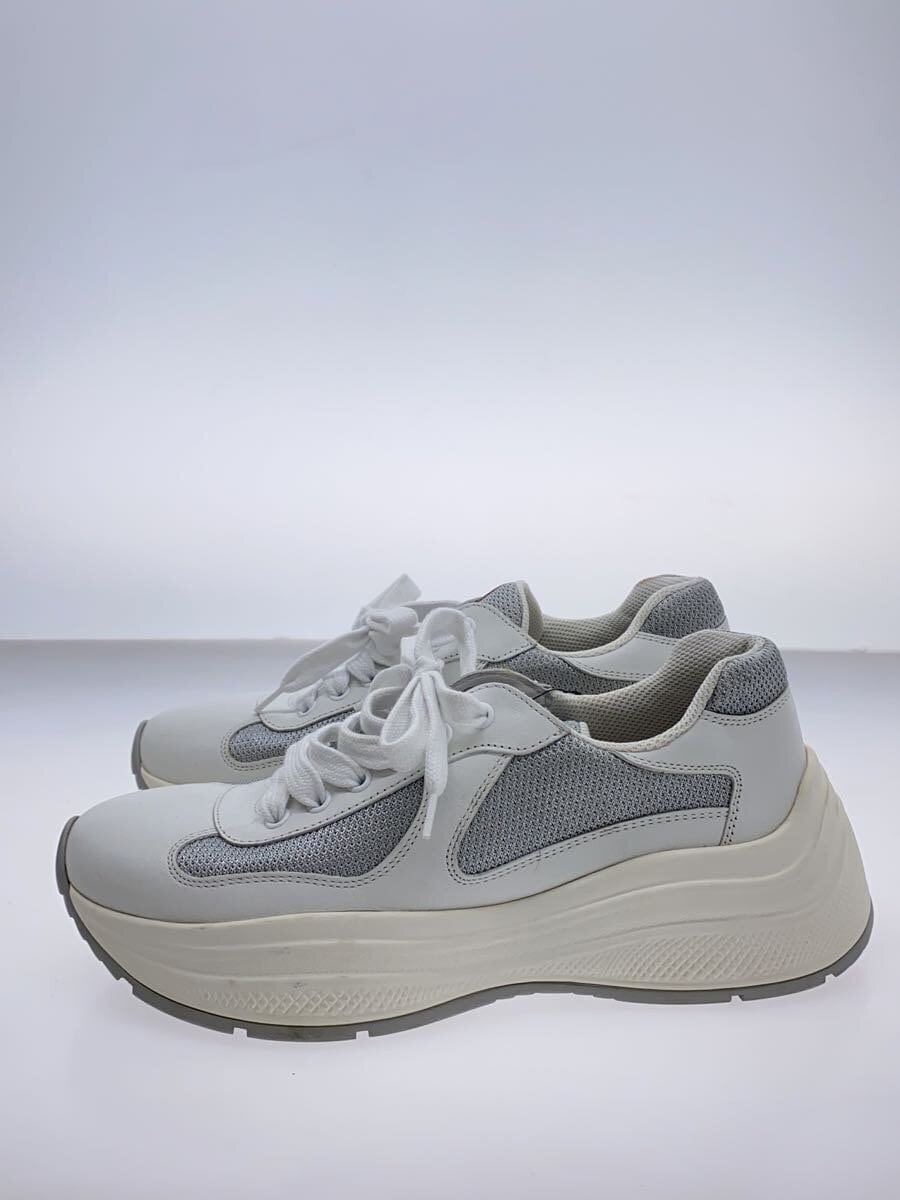 Prada Americas Cup Low Top Sneakers in White UK Size 5 Style 4E3494