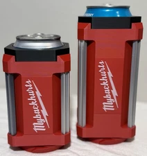 3D Printed Milwaukee Inspired 12oz Koozie Compatible w/ The Packout System