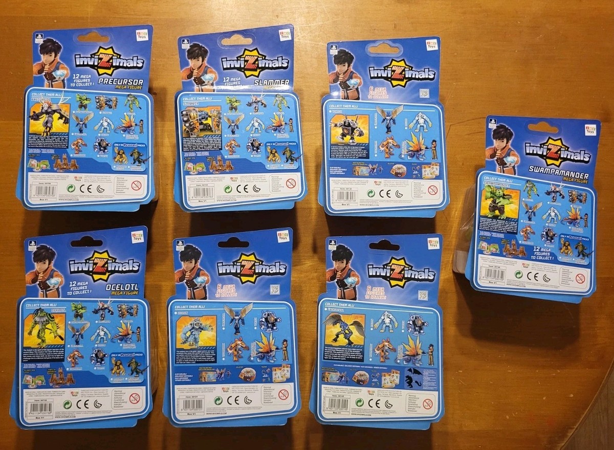 LOT 7 Invizimals Mega Figures IMC Toys Series 2 Playstation