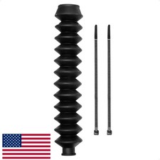 Five Oceans 8-inch Steering Cable Boot FO2045 - 1" Entrance 3/8" Exit Molded