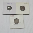 Indian Head Small Cent Lot 1864 1881 1888 Philadelphia BN Circulated