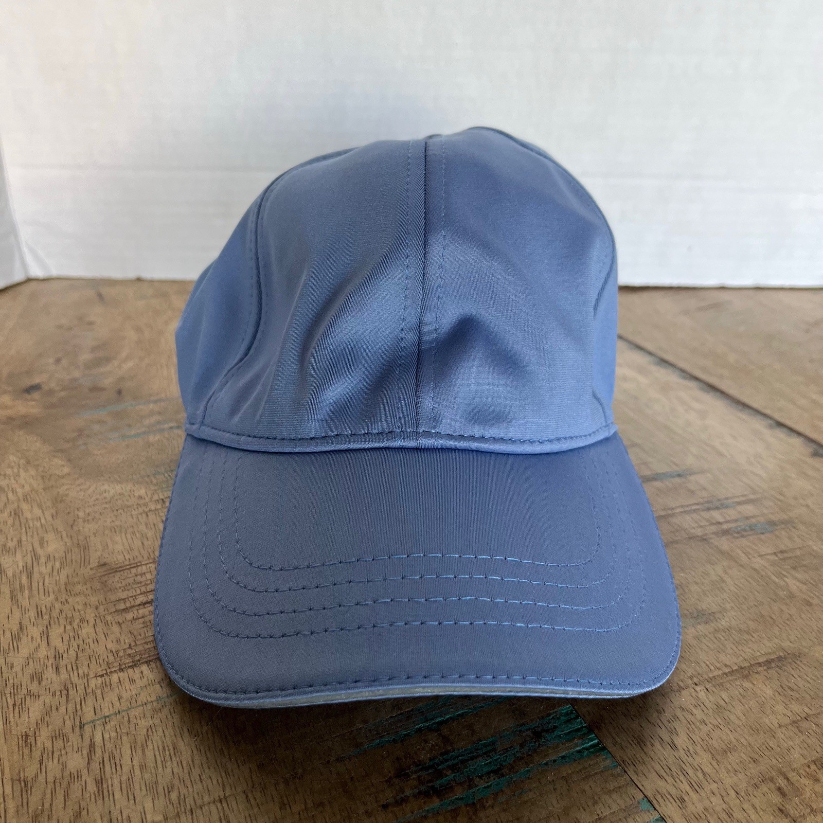 Solid Light Blue Hat Ponytail Adjustable Adult Si… - image 1