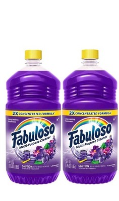 Fabuloso Lavender Multi-Purpose Cleaner 56oz 2-Pack Concentrated Floor & Surface