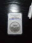 2008 W Eagle S$1 Reverse of 2007 MS 70 NGC graded Silver Dollar lowest pop gem