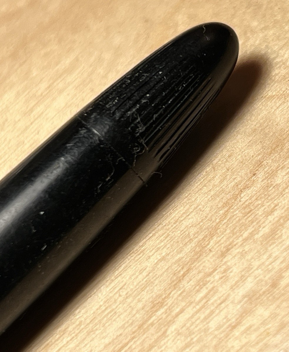 Vintage 1950's Sheaffer Valiant Snorkel Fountain Pen 14k Gold Nib