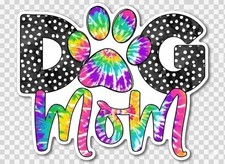 Dog Mom Sticker Decal Phone Laptop
