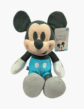 Disney Baby Mickey Mouse  Friends Plush Stuffed Toy, Black/Blue, 0 Months