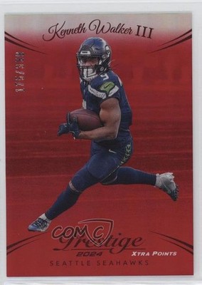 2024 Panini Prestige Xtra Points Red Premium 175/399 Kenneth Walker III #266 rw6