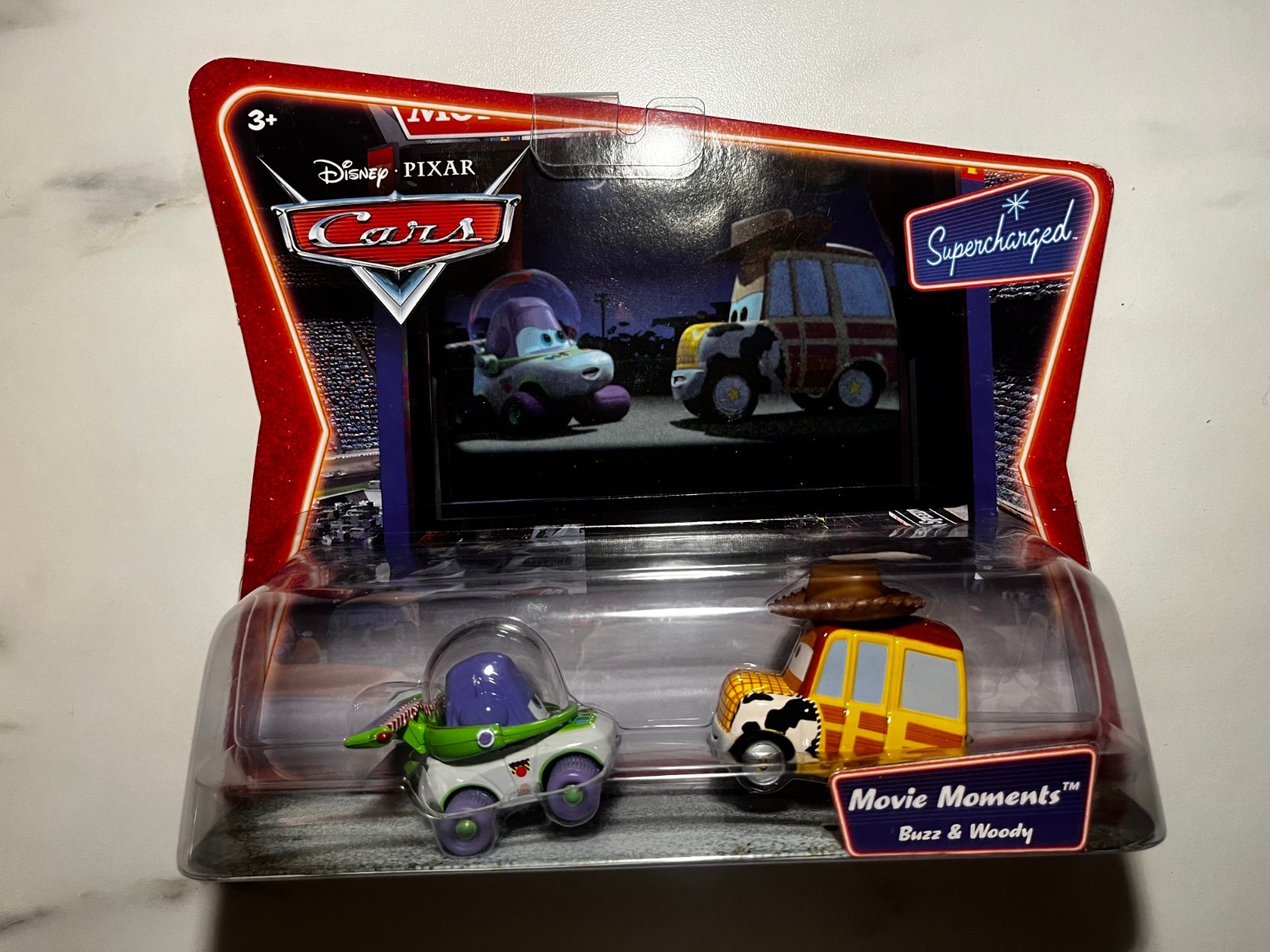 Coffret Guido & Luigi Movie Moments Supercharged, miniature de collection premium