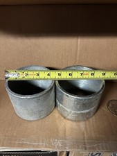 LOT OF 2 - 3-1/2 Rigid Conduit Couplings - 24