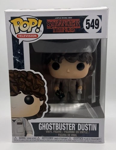 Funko Pop! Vinyl: Stranger Things - Dustin Henderson (Ghostbusters) #549