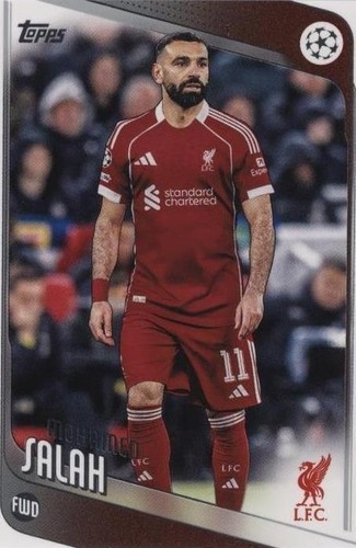 2025-26 Topps UEFA UCC Flagship - Mohamed Salah 8-Bit Shots