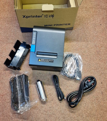 XPRINTER XP-Q801K 80mm EPOS POS Thermo Bondrucker SERIELL RS232 & USB & LAN