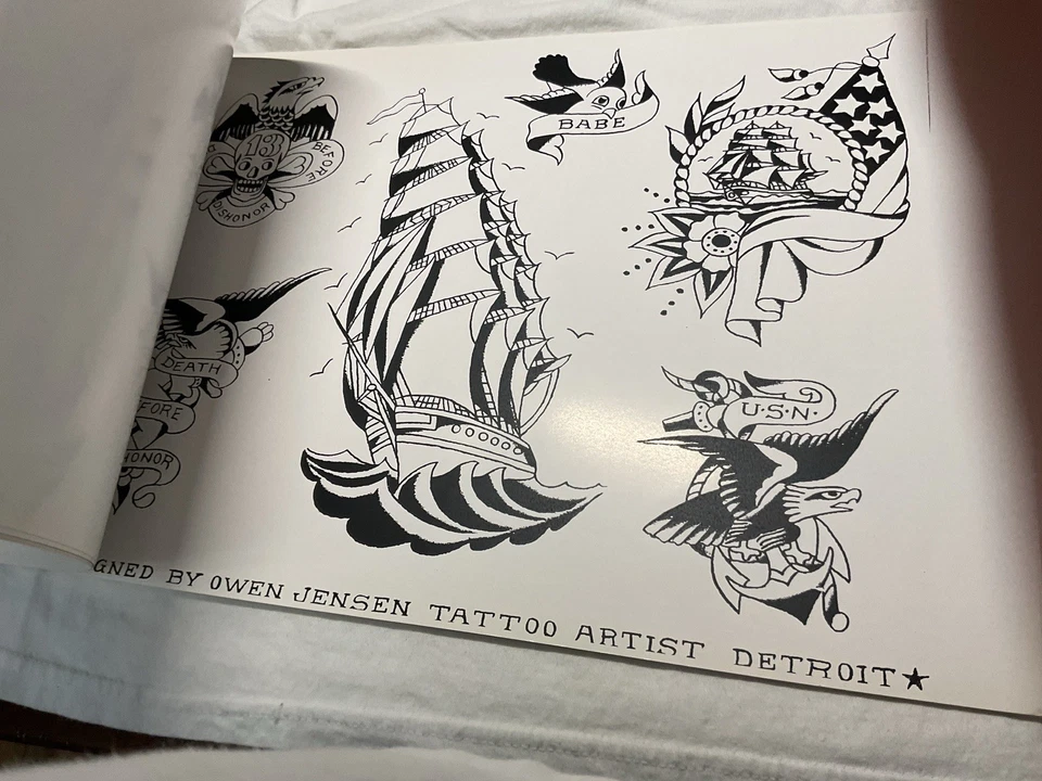 Libro Flash Owen Jensen💥22 páginas copia antigua 🔥Grandes diseños Foto 3 de 4