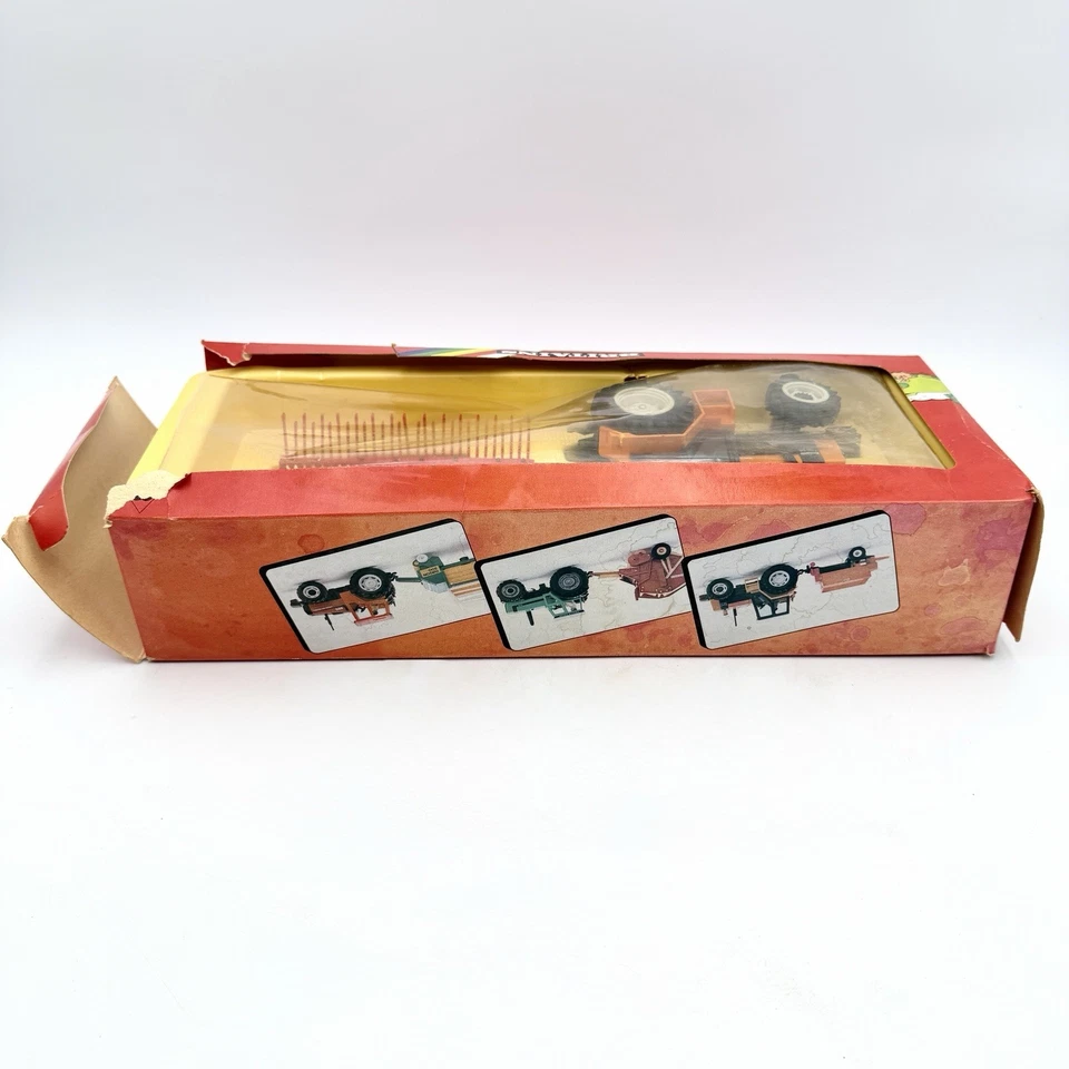 BRITIANS #9621 RENAULT 145-14 TURBO & SEED DRILL DIECAST MADE IN ENGLAND RARE - Image 4 of 4