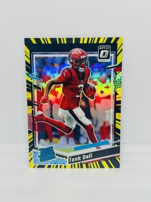 2023 Donruss Optic TANK DELL Rookie Electricity Prizm /69 Houston Texans RC #245