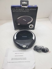 Sylvania CD Player Walkman w/ FM Radio SCD305-FD Personal Portable Compact Disc