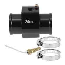 12/24V Universal Water Temp Sensor Kit, 1/8 NPT 34mm Adapter, Automotive Radiato