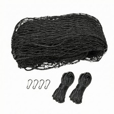Baseball Training Net Knotted Polyethylene Netting Hooks
