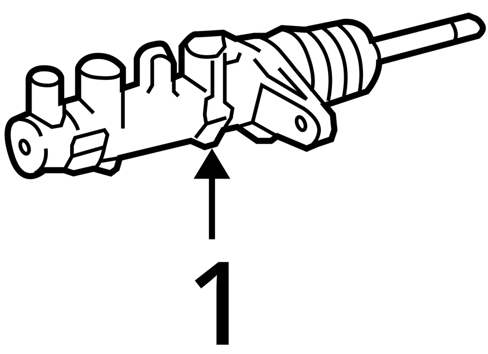Cilindro maestro de freno compatible con 06-09 LEXUS RX400h 27929003 Foto 4 de 4