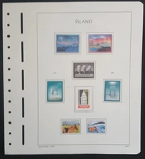 2017 Iceland Year Set On Lighthouse/Leuchtturm Hingless Pages