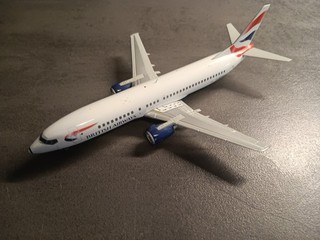 British Airways Boeing 737 400 Gemini 1:200 Metall Neuwertig