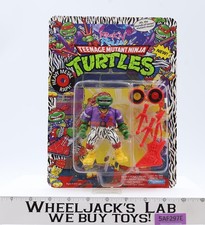 Heavy Metal Raph Rock 'n' Rollin' TMNT 1991 Playmates Figure MOSC UNPUNCHED