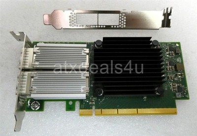 Mellanox CX516A ConnectX-5 100GbE NIC 2-Port PCIe x16 Network Adapter Card LP