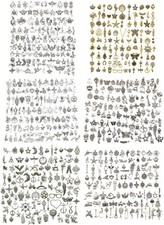600pcs Wholesale Bulk Charms for Jewelry Making Supplies Bracelet Charms Neck...