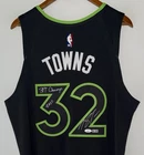 Karl-Anthony Towns 3pt Champ 2022 Signed NBA Authentic Nike ADV Jersey JSA USASM