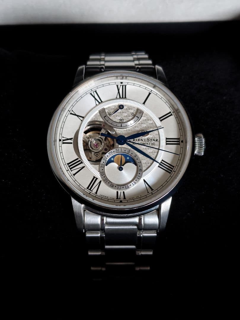 Orient OrientStar Automatic Moonphase Wristwatch … - image 1