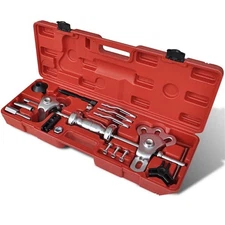 9 Ways Steel Slide Hammer Axe, Bearing-Dent-Hub-Gear Puller Set - 17 Piece