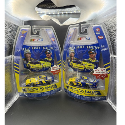 2010 Dale Earnhardt #3 Wrangler Salute to Dale Winners Circle 1/64 Set Of 2