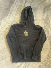 Drake OVO Black OCTOBER Interlinked Logo Owl Hoodie, Size M  Made In Canada